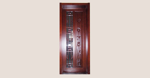 江西卧室门选红木门中式风格还是白色好